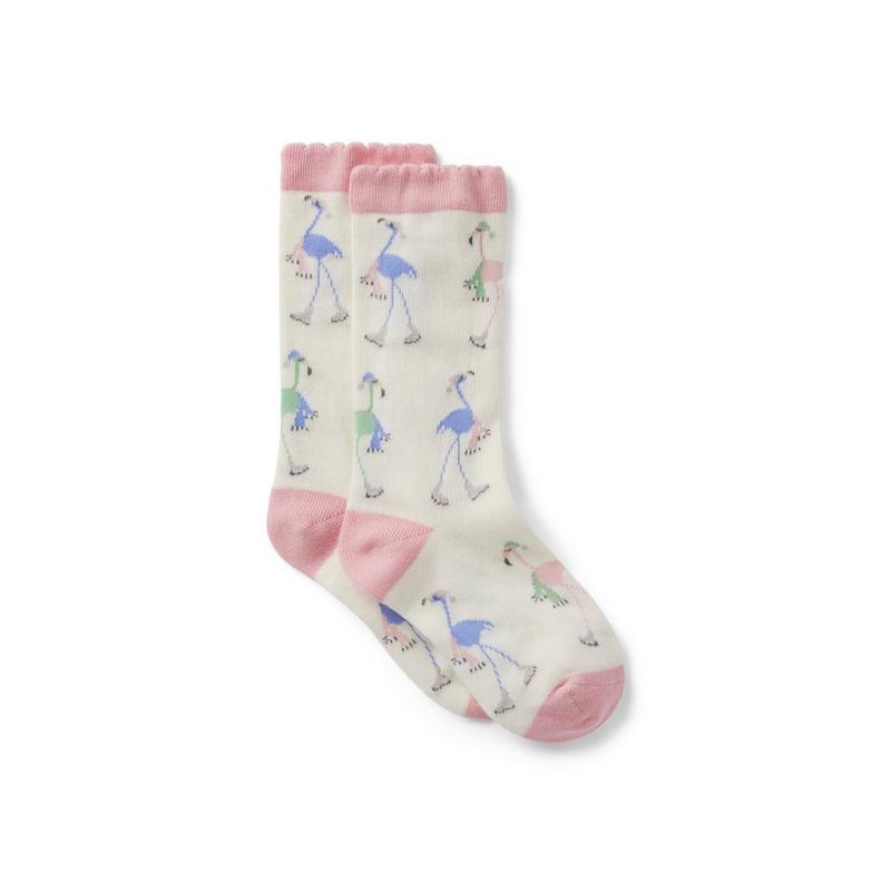 Winter Flamingo Sock - Janie And Jack
